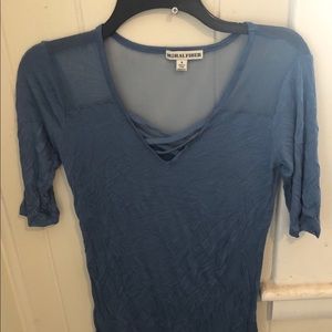 Beautiful blue shirt for women